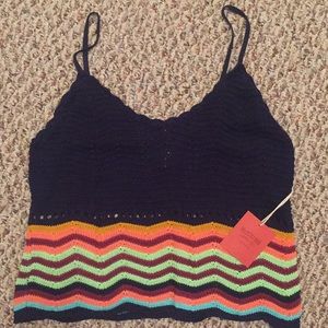 Knit tank top